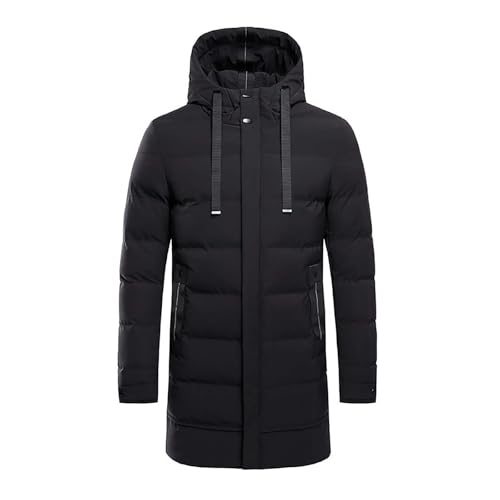 Generisch Daunenmantel Herren Langer Warme Große Größen M-6Xl | Wintermantel Herren Lässiges Mit Kapuze Steppmantel Mit Tasche Übergangsmantel Mit Einstellbarer Kordelzug Steppjacke Outdoorjacke Generisch Daunenmantel Herren Langer Warme Große Größen M-6Xl | Wintermantel Herren Lässiges Mit Kapuze Steppmantel Mit Tasche Übergangsmantel Mit Einstellbarer Kordelzug Steppjacke Outdoorjacke von Generisch