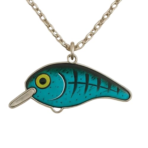 Generisch Fisch Halskette - Fisch Anhänger Collier - Leichter Handgefertigter Farbenfroher Schmuckanhänger Für Frauen Männer Generisch Fisch Halskette - Fisch Anhänger Collier - Leichter Handgefertigter Farbenfroher Schmuckanhänger Für Frauen Männer von Generisch