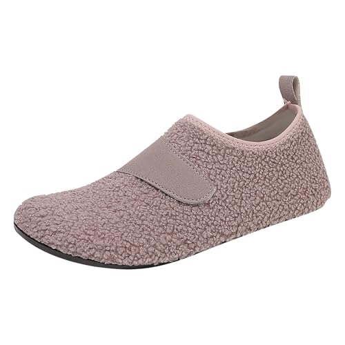 Generisch Freizeitschuhe Für Damen Mit Niedrigem Absatz,Damen Herren Paar Tägliche Freizeit Zuhause Weiche rutschfeste,Licht Warm Plush Yoga Schuhe Indoor,Einfarbig Flacher Mund Generisch Freizeitschuhe Für Damen Mit Niedrigem Absatz,Damen Herren Paar Tägliche Freizeit Zuhause Weiche rutschfeste,Licht Warm Plush Yoga Schuhe Indoor,Einfarbig Flacher Mund von Generisch