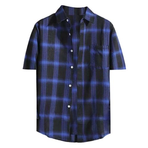 Generisch Hemd Herren Kurzarm Freizeit Sommer Stretch Button Down Business Freizeithemden für Männer Hemden Kurzarm Lässiges Pullover mit Brusttasche Leicht Oberteile Cowboy Hemd Mit Fransen Generisch Hemd Herren Kurzarm Freizeit Sommer Stretch Button Down Business Freizeithemden für Männer Hemden Kurzarm Lässiges Pullover mit Brusttasche Leicht Oberteile Cowboy Hemd Mit Fransen von Generisch