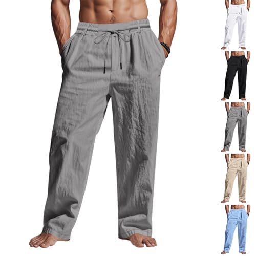 Generisch Herren Hose Cargo Hose Prime Mode Leichte Sommerhose Baumwolle Casual Cargohose Sale Männer Jogginghosen Sommer Rot Strandhose Große Größen Bundfaltenhose Angebote Dunkelgrau M Generisch Herren Hose Cargo Hose Prime Mode Leichte Sommerhose Baumwolle Casual Cargohose Sale Männer Jogginghosen Sommer Rot Strandhose Große Größen Bundfaltenhose Angebote Dunkelgrau M von Generisch