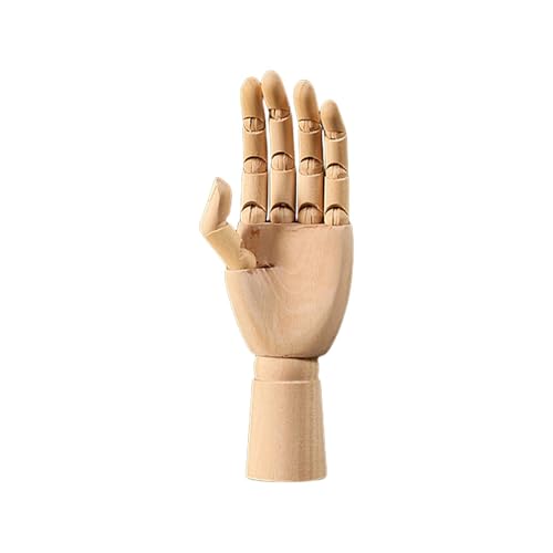 Generisch Hölzerne Mannequin-Handmodellfiguren - Schaufensterpuppen-Handkünstlermodell,Künstlerpuppe aus Holz mit flexiblen Gelenken,Holzmodell zum Skizzieren und Malen Generisch Hölzerne Mannequin-Handmodellfiguren - Schaufensterpuppen-Handkünstlermodell,Künstlerpuppe aus Holz mit flexiblen Gelenken,Holzmodell zum Skizzieren und Malen von Generisch