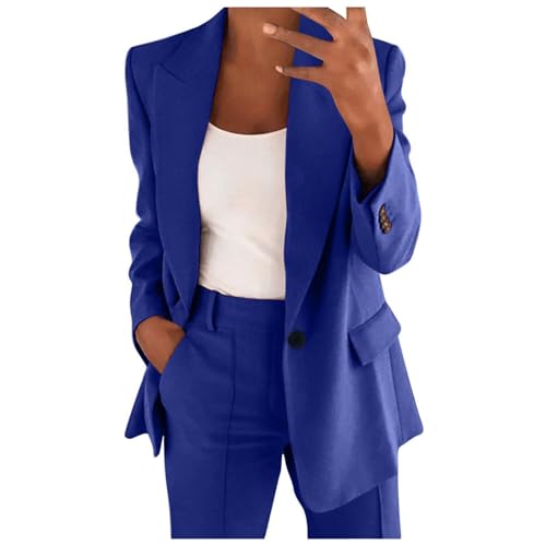 Generisch Hosenanzug,Elegant Blazer Anzug Set Einfarbig Streetwear Zweiteilig Hosenanzug Business Modern Anzughose Revers Sportlich Büro Outfit Slim Fit Anzugjacke Sommer Freizeitanzug Generisch Hosenanzug,Elegant Blazer Anzug Set Einfarbig Streetwear Zweiteilig Hosenanzug Business Modern Anzughose Revers Sportlich Büro Outfit Slim Fit Anzugjacke Sommer Freizeitanzug von Generisch
