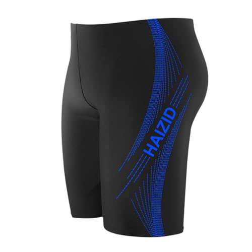 Generisch Jammer Badehose Herren Schwimmjammer Lange Badehose Schnelltrocknend Schwimmhose Swim Trunks knielangen Badeanzug zum Schwimmen Kompression Wettkampf Schwimmhosen Dunkelblau 5XL Generisch Jammer Badehose Herren Schwimmjammer Lange Badehose Schnelltrocknend Schwimmhose Swim Trunks knielangen Badeanzug zum Schwimmen Kompression Wettkampf Schwimmhosen Dunkelblau 5XL von Generisch