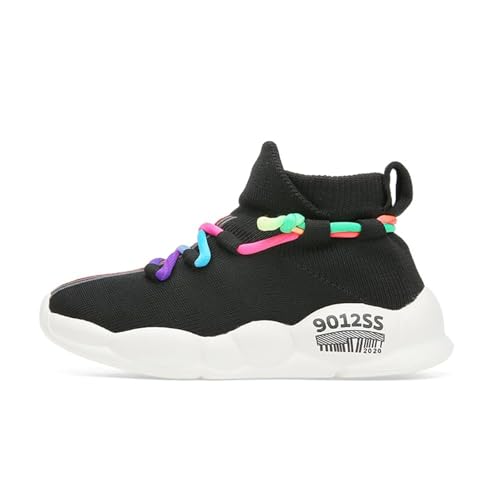 Generisch Kinder Atmungsaktive Hausschuhe, Jungen Mädchen Laufschuhe, Leichte Barfuß Hut Schuhe, Kinder Atmungsaktive High Top schwarze Socke Schule Schuhe Generisch Kinder Atmungsaktive Hausschuhe, Jungen Mädchen Laufschuhe, Leichte Barfuß Hut Schuhe, Kinder Atmungsaktive High Top schwarze Socke Schule Schuhe von Generisch