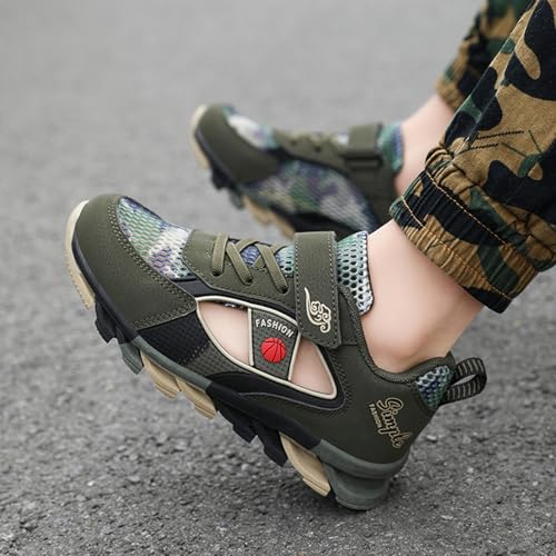 Generisch Kinder Camouflage Sportschuhe Sommer Leichte Atmungsaktive Trainingsschuhe für Jungen & Mädchen, Outdoor Wanderschuhe Militärstil Kampfstiefel für Kinder Generisch Kinder Camouflage Sportschuhe Sommer Leichte Atmungsaktive Trainingsschuhe für Jungen & Mädchen, Outdoor Wanderschuhe Militärstil Kampfstiefel für Kinder von Generisch