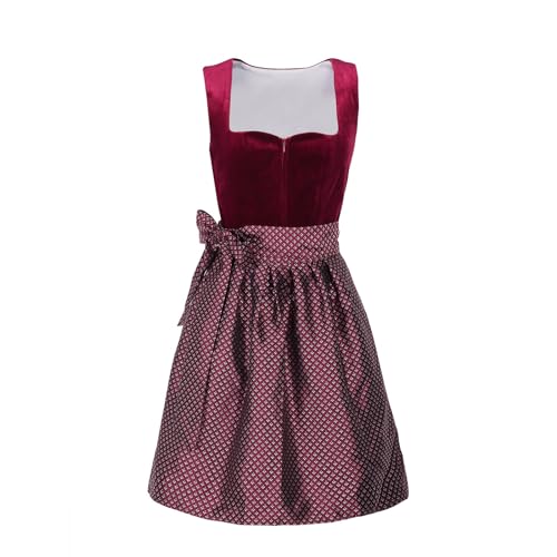 Generisch Kleid Dirndl Damen, Midi für Oktoberfest, mit Schürze Fernblau geblümt Kleidung Damen Tracht Damen Trachten Dirndl Für Damen Generisch Kleid Dirndl Damen, Midi für Oktoberfest, mit Schürze Fernblau geblümt Kleidung Damen Tracht Damen Trachten Dirndl Für Damen von Generisch