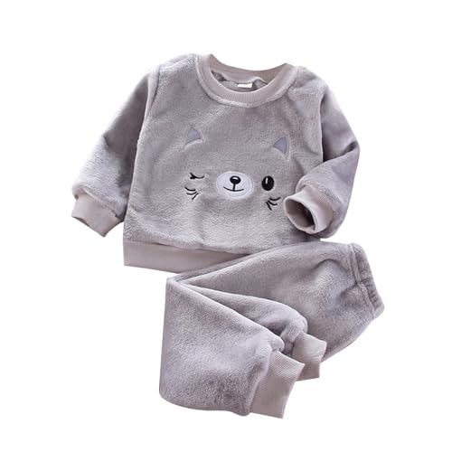Generisch Kuschel Schlafanzug Baby Mädchen Jungen Zweiteiliger Schlafanzüge Kleinkind Kinder Pyjama Set Cartoon Hausanzug Set Herbst Winter Fleece Nachtwäsche Set 80 90 100 110 120 130 Generisch Kuschel Schlafanzug Baby Mädchen Jungen Zweiteiliger Schlafanzüge Kleinkind Kinder Pyjama Set Cartoon Hausanzug Set Herbst Winter Fleece Nachtwäsche Set 80 90 100 110 120 130 von Generisch
