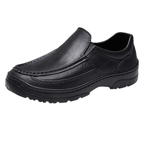 Generisch Loafer Herren Schwarz Freizeitschuhe Dicke Sohle Anzugschuhe Weichen Slip Loafer Herrenschuhe Weich Bequeme Walkingschuhe Breiter Zehenbox Sommerschuhe rutschfest Wanderschuhe Arbeitsschuhe Generisch Loafer Herren Schwarz Freizeitschuhe Dicke Sohle Anzugschuhe Weichen Slip Loafer Herrenschuhe Weich Bequeme Walkingschuhe Breiter Zehenbox Sommerschuhe rutschfest Wanderschuhe Arbeitsschuhe von Generisch