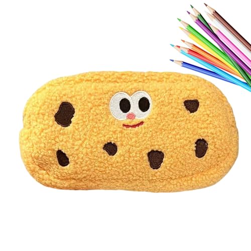 Generisch Netter Stiftbeutel, Kekstasche,Niedlicher Soft Cookie Bleistift Organizer Case - Schulstasche großer Kapazität, Schreibwarenbedarf für Stifte, Stifte, Markierungen und kleine Notizbücher Generisch Netter Stiftbeutel, Kekstasche,Niedlicher Soft Cookie Bleistift Organizer Case - Schulstasche großer Kapazität, Schreibwarenbedarf für Stifte, Stifte, Markierungen und kleine Notizbücher von Generisch