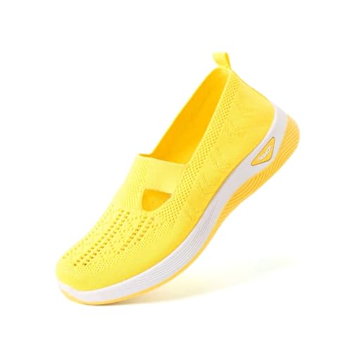 Generisch Orthopädische Damenschuhe Wanderschuhe Leichte H-Typ Mesh-Schuhe Slip-On Sommer Atmungsaktive Memory Foam Bequeme Outdoor-Sportschuhe Generisch Orthopädische Damenschuhe Wanderschuhe Leichte H-Typ Mesh-Schuhe Slip-On Sommer Atmungsaktive Memory Foam Bequeme Outdoor-Sportschuhe von Generisch