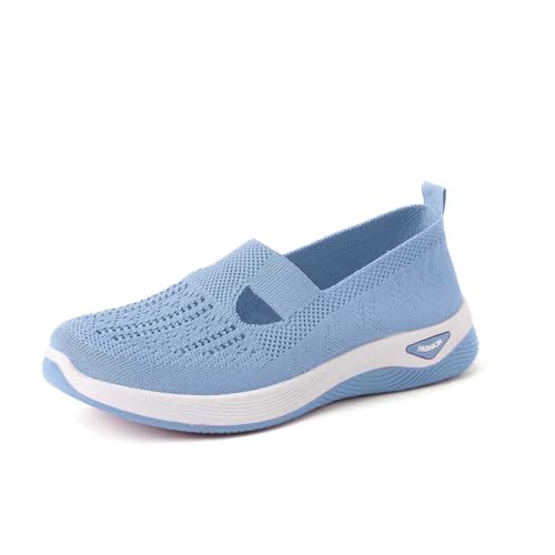 Generisch Orthopädische Schuhe Damen Sneaker, Schuhe ohne Schnürung für Damen Handsfree Slip On Walkingschuhe Orthopädische Plateau-Turnschuhe Leicht Bequeme Erhöhte Dämpfung und Entlastung der Füße Generisch Orthopädische Schuhe Damen Sneaker, Schuhe ohne Schnürung für Damen Handsfree Slip On Walkingschuhe Orthopädische Plateau-Turnschuhe Leicht Bequeme Erhöhte Dämpfung und Entlastung der Füße von Generisch