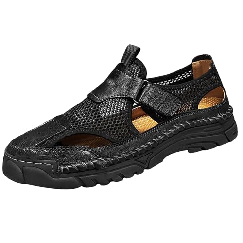 Generisch Rutschfest Trekkingschuhe Strandschuhe Herren Sandalen Mesh Turnschuhe Atmungsaktiv Freizeitsandale Weiche Sandals Bequeme Wanderschuhe GedäMpft Leichtgewichts Walkingschuhe Generisch Rutschfest Trekkingschuhe Strandschuhe Herren Sandalen Mesh Turnschuhe Atmungsaktiv Freizeitsandale Weiche Sandals Bequeme Wanderschuhe GedäMpft Leichtgewichts Walkingschuhe von Generisch