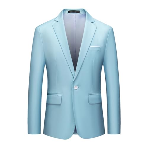 Generisch Sakko Herren Sportlich Slim Fit Modern Blazer Sommer Sakko Leicht Regular Fit Männer Frühling Sweatsakko Freizeit Jackett Business Hochzeit Anzugjacke Generisch Sakko Herren Sportlich Slim Fit Modern Blazer Sommer Sakko Leicht Regular Fit Männer Frühling Sweatsakko Freizeit Jackett Business Hochzeit Anzugjacke von Generisch