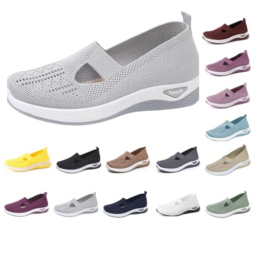 Generisch Schuhe Damen Sommerschuhe Orthopädische Sneaker Barfußschuhe Walkingschuhe Arbeitsschuhe flach Sneakers Bequemes Sommer Sportschuhe Damenschuhe Leicht Atmungsaktive Laufschuhe Generisch Schuhe Damen Sommerschuhe Orthopädische Sneaker Barfußschuhe Walkingschuhe Arbeitsschuhe flach Sneakers Bequemes Sommer Sportschuhe Damenschuhe Leicht Atmungsaktive Laufschuhe von Generisch
