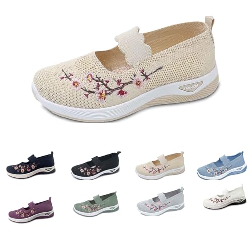 Generisch Schuhe Damen Sommerschuhe Orthopädische Sneaker Barfußschuhe Walkingschuhe Arbeitsschuhe flach Sneakers Bequemes Sommer Sportschuhe Damenschuhe Leicht Atmungsaktive Laufschuhe Generisch Schuhe Damen Sommerschuhe Orthopädische Sneaker Barfußschuhe Walkingschuhe Arbeitsschuhe flach Sneakers Bequemes Sommer Sportschuhe Damenschuhe Leicht Atmungsaktive Laufschuhe von Generisch