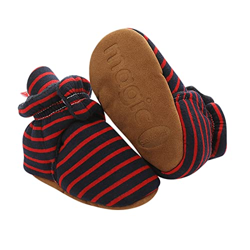 Generisch Sneaker 25 Mädchen Baby Winter Junge auf Pantoffel Krippe Mädchen bleiben Bootie Kleinkinderschuhe rutschfeste Fleece warme Babyschuhe Kinder Sportschuhe Mädchen (Blue, 3-6 Months) von Generisch