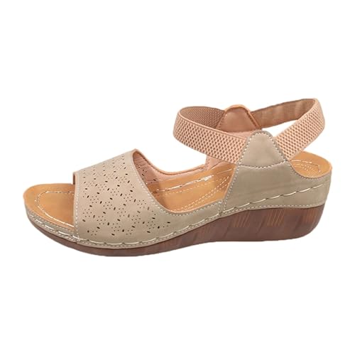 Generisch Sommer Sandalen Damen Plateau Keilsandalen Sommerschuhe Rutschfeste Orthopädische Strandschuhe Damensandalen Wandersandalen Sportsandalen Waschbare Trekking Pantoletten Slingback Badeschuhe Generisch Sommer Sandalen Damen Plateau Keilsandalen Sommerschuhe Rutschfeste Orthopädische Strandschuhe Damensandalen Wandersandalen Sportsandalen Waschbare Trekking Pantoletten Slingback Badeschuhe von Generisch
