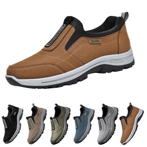 Generisch Sportschuhe Herren Fitnessstudio Slip On Sneakers Ohne Schnuersenkel Walkingschuhe Atmungsaktiv Leichtewichts rutschfeste Laufschuhe Outdoor Casual Schuhe Freizeit Trainingsschuhe Slipper Generisch Sportschuhe Herren Fitnessstudio Slip On Sneakers Ohne Schnuersenkel Walkingschuhe Atmungsaktiv Leichtewichts rutschfeste Laufschuhe Outdoor Casual Schuhe Freizeit Trainingsschuhe Slipper von Generisch