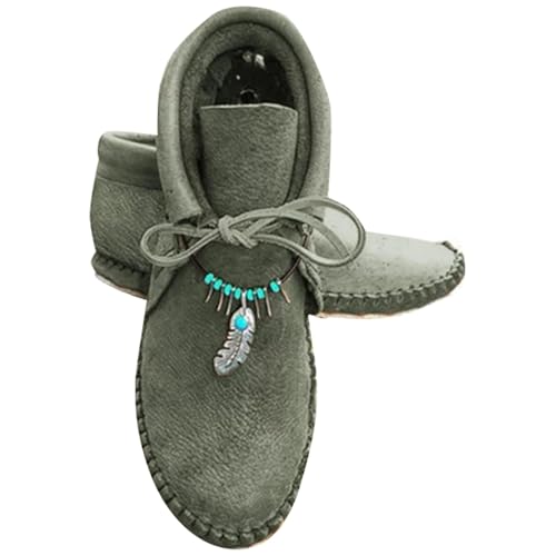 Generisch Stiefeletten Damen Kurze Stiefel Ankle Boots - Leichtgewicht Flach SchnüRstiefel Freizeitstiefel Bequem Rutschfest Lederstiefel Schlupfschuhe FüR Frauen Round Toe Kurzstiefel Freizeitschuhe Generisch Stiefeletten Damen Kurze Stiefel Ankle Boots - Leichtgewicht Flach SchnüRstiefel Freizeitstiefel Bequem Rutschfest Lederstiefel Schlupfschuhe FüR Frauen Round Toe Kurzstiefel Freizeitschuhe von Generisch