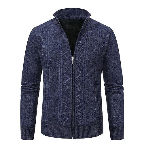 Generisch Strickjacke Herren Mit Stehkragen, Cardigan Herren Slim Fit, Herrenjacke Einfarbig Jacquardpullover Mit Reißverschluss Pullover Weich Sweatjacke Bequeme Freizeitjacke Stretch Anorak Generisch Strickjacke Herren Mit Stehkragen, Cardigan Herren Slim Fit, Herrenjacke Einfarbig Jacquardpullover Mit Reißverschluss Pullover Weich Sweatjacke Bequeme Freizeitjacke Stretch Anorak von Generisch