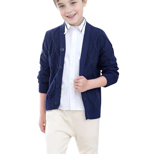 Generisch Strickjacke Jungen Cardigan Übergangsjacke Pullover Kinder Baumwolle Jacken Mäntel Sweater Einfarbige Pulli Langarm Sweatshirt Strickpullover Übergangsjacke Sportjacke Winterjacke Outwear Generisch Strickjacke Jungen Cardigan Übergangsjacke Pullover Kinder Baumwolle Jacken Mäntel Sweater Einfarbige Pulli Langarm Sweatshirt Strickpullover Übergangsjacke Sportjacke Winterjacke Outwear von Generisch