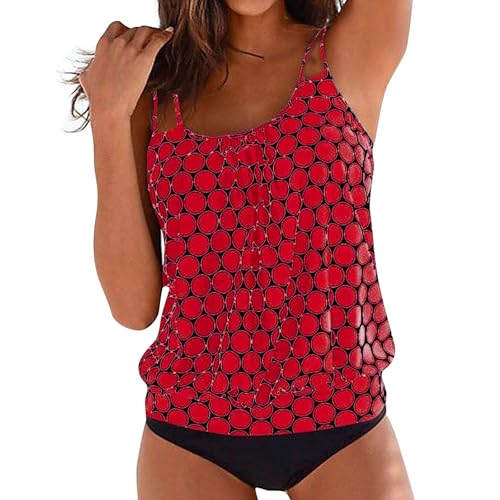 Generisch Tankini Damen Bauchweg Badeanzug Set Zweiteiler Push Up Bademode Drucken Freizeit Schwimmanzug Oberteil Mit High Waist Badeshorts Strandmode Elegant Große Größen Badeanzüge für Damen Generisch Tankini Damen Bauchweg Badeanzug Set Zweiteiler Push Up Bademode Drucken Freizeit Schwimmanzug Oberteil Mit High Waist Badeshorts Strandmode Elegant Große Größen Badeanzüge für Damen von Generisch