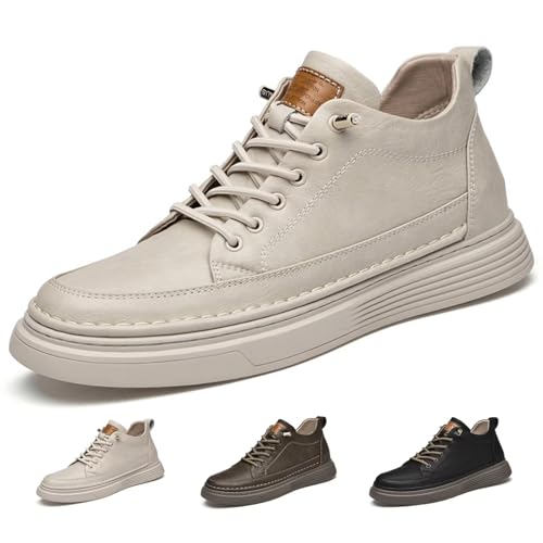 Generisch Unsichtbare höhenverstärkende Schuhe für Herren - 6 cm größer lässige Sneaker Herrenschuhe unsichtbare Erhöhung Leder Business-Schuhe Schnürschuhe Leder zum Fahren Generisch Unsichtbare höhenverstärkende Schuhe für Herren - 6 cm größer lässige Sneaker Herrenschuhe unsichtbare Erhöhung Leder Business-Schuhe Schnürschuhe Leder zum Fahren von Generisch