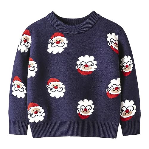 Generisch Weihnachtsoutfit Baby Mädchen Jungen Weihnachten Strick Pullover Pullover Kleinkind Kinder Santa Claus Print Weihnachtspullover Generisch Weihnachtsoutfit Baby Mädchen Jungen Weihnachten Strick Pullover Pullover Kleinkind Kinder Santa Claus Print Weihnachtspullover von Generisch