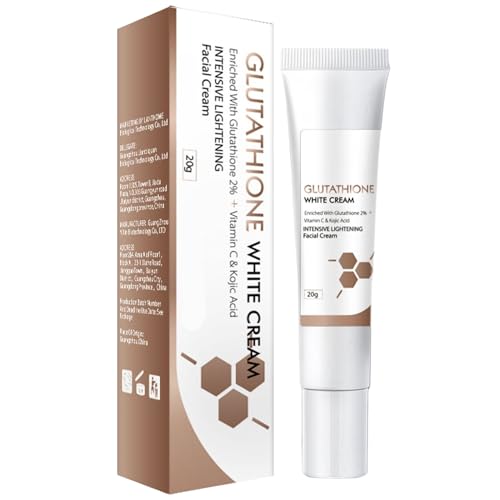 Glutathion-Creme Mit Kojisäure & Vitamin C - Pigmentflecken Entferner Gesicht Creme - Anti-Falten Gesichtscreme Für Frauen Hautunreinheiten Entfernende Feuchtigkeitscreme Glutathion-Creme Mit Kojisäure & Vitamin C - Pigmentflecken Entferner Gesicht Creme - Anti-Falten Gesichtscreme Für Frauen Hautunreinheiten Entfernende Feuchtigkeitscreme von Generisch