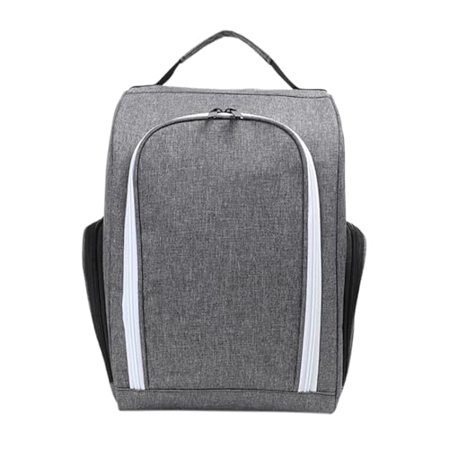 Golf-Schuh-Aufbewahrungstasche, Golfschuh-Aufbewahrungstasche mit Griff, atmungsaktive Tasche, für Männer und Frauen, Sportler, Organisationslösung für Reichweite, Fitnessstudio, Spielplatz, Kurs Golf-Schuh-Aufbewahrungstasche, Golfschuh-Aufbewahrungstasche mit Griff, atmungsaktive Tasche, für Männer und Frauen, Sportler, Organisationslösung für Reichweite, Fitnessstudio, Spielplatz, Kurs von Generisch