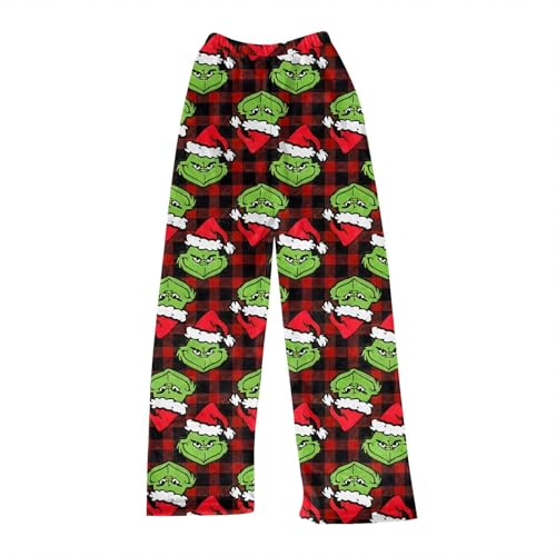 Grinch Pyjama Hose Damen Herren Weihnachten Lang Hosen Flanell Pyjama Schlafanzug Lustig 3D Grafik Druck Warm Pyjamas Schlafhose Winter Weihnachten Kuschelhose Cute Hose Weihnachten Home Hosen Grinch Pyjama Hose Damen Herren Weihnachten Lang Hosen Flanell Pyjama Schlafanzug Lustig 3D Grafik Druck Warm Pyjamas Schlafhose Winter Weihnachten Kuschelhose Cute Hose Weihnachten Home Hosen von Generisch