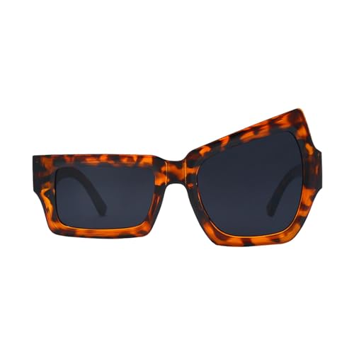 Große und kleine Augen-Sonnenbrillen, lustige Sonnenbrillen für Damen, Lustige unregelmäßige Sonnenbrille mit großen und kleinen Augen, Bequeme, leichte Partybrille, asymmetrische Sonnenbrille für lac Große und kleine Augen-Sonnenbrillen, lustige Sonnenbrillen für Damen, Lustige unregelmäßige Sonnenbrille mit großen und kleinen Augen, Bequeme, leichte Partybrille, asymmetrische Sonnenbrille für lac von Generisch