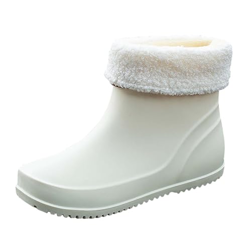 Gummistiefel Damen Halbhoch Regenstiefel Regenschuhe Gefüttert Rain Boots Wasserdicht Stiefeletten Arbeitsschuhe Sicherheitsstiefel Gummistiefeletten Garten Stiefel Schlupfstiefel Berufsschuhe Gummistiefel Damen Halbhoch Regenstiefel Regenschuhe Gefüttert Rain Boots Wasserdicht Stiefeletten Arbeitsschuhe Sicherheitsstiefel Gummistiefeletten Garten Stiefel Schlupfstiefel Berufsschuhe von Generisch