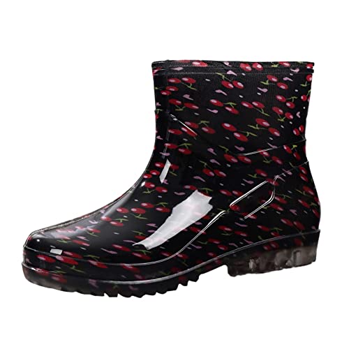 Gummistiefel Damen Wasserdicht Stiefeletten Regenschuhe Halbhoch Regenstiefel Garten Stiefel Ankle Rain Boots Gartenschuhe Gummistiefeletten Schlupfstiefel Arbeitsstiefel Berufsschuhe Gummistiefel Damen Wasserdicht Stiefeletten Regenschuhe Halbhoch Regenstiefel Garten Stiefel Ankle Rain Boots Gartenschuhe Gummistiefeletten Schlupfstiefel Arbeitsstiefel Berufsschuhe von Generisch