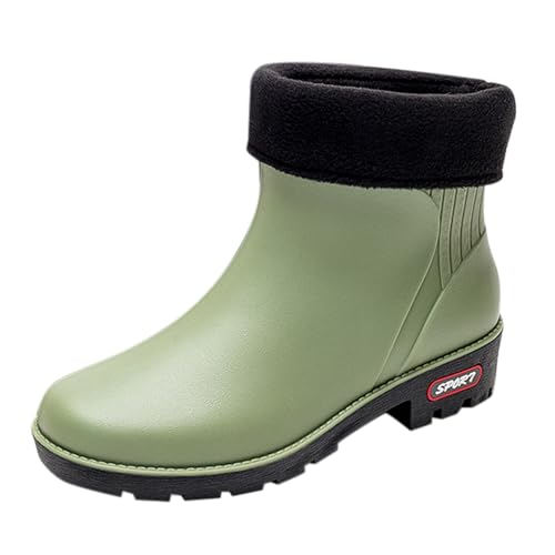 Gummistiefel Damen Wasserdicht Stiefeletten Regenstiefel Gefüttert Regenschuhe Rain Boots Halbhoch Garten Stiefel Gummistiefeletten Arbeitsschuhe Schlupfstiefel Küchenschuhe Berufsschuhe Gummistiefel Damen Wasserdicht Stiefeletten Regenstiefel Gefüttert Regenschuhe Rain Boots Halbhoch Garten Stiefel Gummistiefeletten Arbeitsschuhe Schlupfstiefel Küchenschuhe Berufsschuhe von Generisch