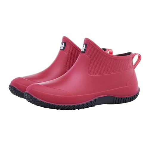 Gummistiefel Damen Wasserdicht Stiefeletten Regenstiefel Regenschuhe Ankle Rain Boots Halbhoch Gummistiefeletten Sicherheitsstiefel Arbeitsschuhe Berufsschuhe Garten Stiefel Schlupfstiefel Gummistiefel Damen Wasserdicht Stiefeletten Regenstiefel Regenschuhe Ankle Rain Boots Halbhoch Gummistiefeletten Sicherheitsstiefel Arbeitsschuhe Berufsschuhe Garten Stiefel Schlupfstiefel von Generisch