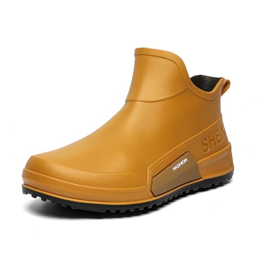 Gummistiefel Herren 46, Gummistiefel Damen Leichte Kurze Outdoor Stiefel Gartenstiefel rutschfest Regenstiefel Angelstiefel Boots PVC Wasserdicht Regenschuhe Gartenschuhe Gummistiefel Herren 46, Gummistiefel Damen Leichte Kurze Outdoor Stiefel Gartenstiefel rutschfest Regenstiefel Angelstiefel Boots PVC Wasserdicht Regenschuhe Gartenschuhe von Generisch