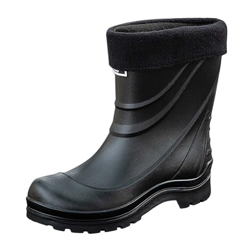 Gummistiefel Herren Gefüttert Regenstiefel Arbeitsschuhe Wasserdicht Regenschuhe Winter Stiefeletten Rain Boots Garten Stiefel Halbhoch Gummistiefeletten Schlupfstiefel Winterboots Gr.39-44 Gummistiefel Herren Gefüttert Regenstiefel Arbeitsschuhe Wasserdicht Regenschuhe Winter Stiefeletten Rain Boots Garten Stiefel Halbhoch Gummistiefeletten Schlupfstiefel Winterboots Gr.39-44 von Generisch