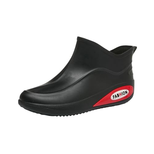 Gummistiefel Herren Sicherheitsstiefel Halbhoch Regenstiefel Regenschuhe Wasserdicht Stiefeletten Arbeitsschuhe Rain Boots Gummistiefeletten Schlupfstiefel Berufsschuhe Garten Stiefel Gummistiefel Herren Sicherheitsstiefel Halbhoch Regenstiefel Regenschuhe Wasserdicht Stiefeletten Arbeitsschuhe Rain Boots Gummistiefeletten Schlupfstiefel Berufsschuhe Garten Stiefel von Generisch