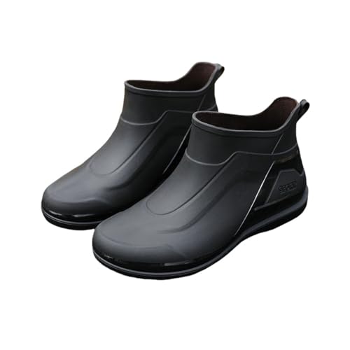 Gummistiefel Herren Wasserdicht Arbeitsschuhe Gummistiefeletten Halbhoch Stiefeletten Ankle Rain Boots Regenstiefel Regenschuhe Berufsschuhe Sicherheitsstiefel Schlupfstiefel Garten Stiefel Gummistiefel Herren Wasserdicht Arbeitsschuhe Gummistiefeletten Halbhoch Stiefeletten Ankle Rain Boots Regenstiefel Regenschuhe Berufsschuhe Sicherheitsstiefel Schlupfstiefel Garten Stiefel von Generisch