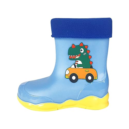 Gummistiefel Jungen Wasserdichte Regenstiefel Rutschfeste Sohle Regenschuhe Rain Boots Kids Bootschuhe Kinderschuhe Bequeme Regen Stiefel Frühling Und Sommer Kinderstiefel Mädchen Stiefeletten von Generisch