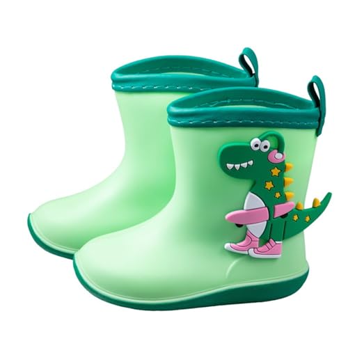 Gummistiefel Kinder Bequeme Regenstiefel Wasserdichte Regenschuhe Halbschaft Regen Stiefel Kinderschuhe Rutschfeste Sohle Rain Boot Kids Bootschuhe Frühling Und Sommer Kinderstiefel Stiefeletten Boots von Generisch