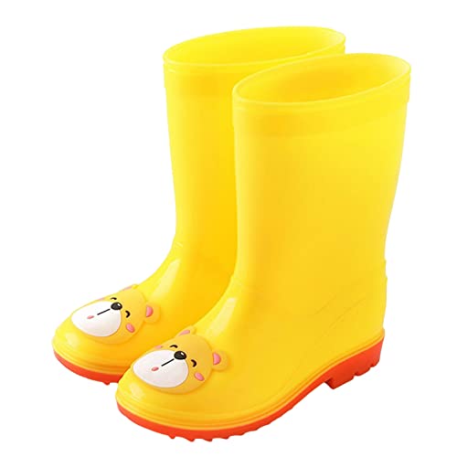 Gummistiefel Kinder Langschaft Regenschuhe Wasserdichte Rain Boots Rutschfeste Regenstiefel Kinderschuhe Bequeme Jungen Mädchen Regen Stiefel Bootschuhe Frühling Und Sommer Kinderstiefel 8-11 Jahre von Generisch