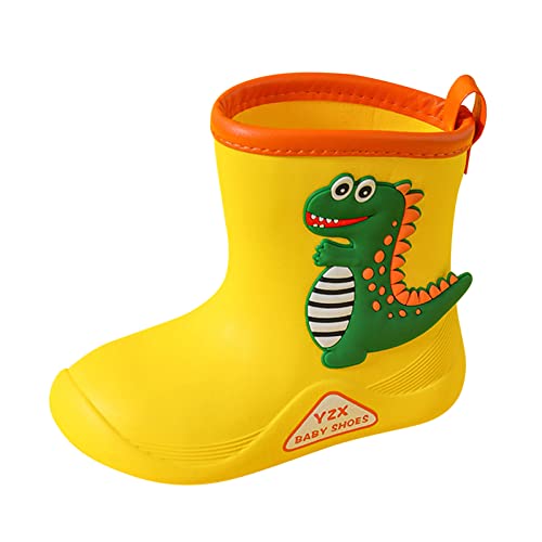 Gummistiefel Kinder Leicht - Babyschuhe Größe Sommer Wasserstiefel Cartoon Regenstiefel Rutschfeste Wasserschuhe Wasserfest Regenschuhe Slip On Gummischuhe Atmungsaktive Freizeitschuhe-Sommerschuhe von Generisch