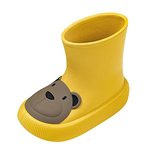 Gummistiefel Kinder Sommer - Gummischuhe Kinder Gummischuhe Cartoon Regenstiefel Rutschfeste Regenschuhe Schnell Trocknend Wasserstiefel Slip On Lauflernschuhe Bequem Wasserschuhe-Sommerschuhe von Generisch