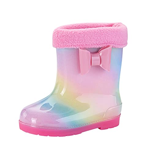 Gummistiefel Kinder Sommer - Regenschuhe Baby Lightweight Regenstiefel Rutschfeste Wasserschuhe Atmungsaktive Sommerschuhe Schnell Trocknend Wasserstiefel Wasserfest Kinderschuhe-Wanderschuhe von Generisch