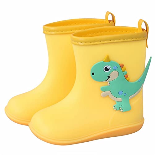 Gummistiefel Kinder Sommer - Regenschuhe Kinder Regenstiefel Rutschfeste Gummischuhe Cartoon Freizeitschuhe Schnell Trocknend Wasserstiefel Slip On Lauflernschuhe Bequem Wasserschuhe-Sommerschuhe von Generisch