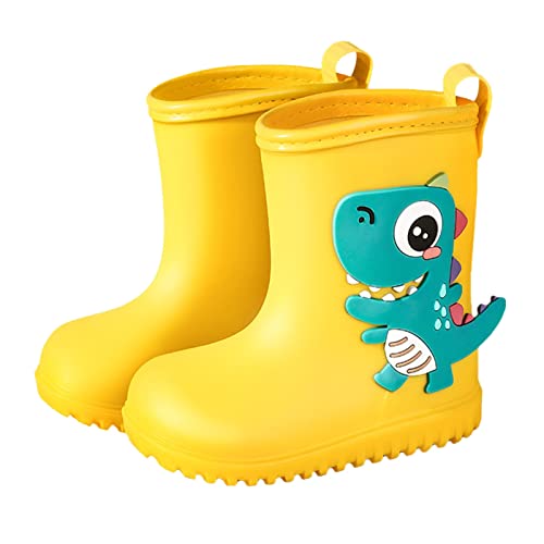 Gummistiefel Kinder Sommer - Regenschuhe Kinder Regenstiefel Rutschfeste Gummischuhe Cartoon Niedliche Sommerstiefel Atmungsaktive Babyschuhe Wasserstiefel Slip On Wasserschuhe-Freizeitschuhe von Generisch