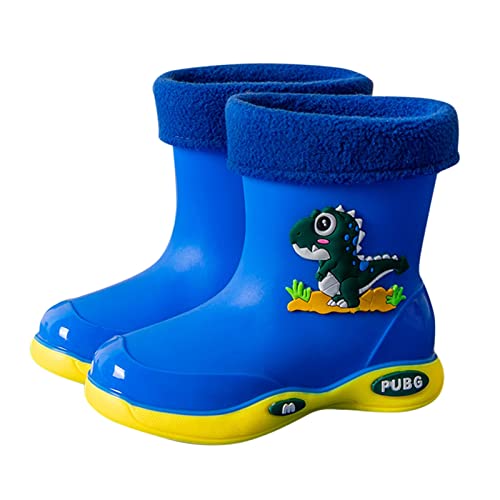 Gummistiefel Kinder Sommer - Regenstiefel Kinder Gummischuhe Cartoon Niedliche Sommerstiefel Rutschfeste Wasserschuhe Atmungsaktive Babyschuhe Bequem Wasserstiefel Slip On Kinderschuhe-Sommerschuhe von Generisch